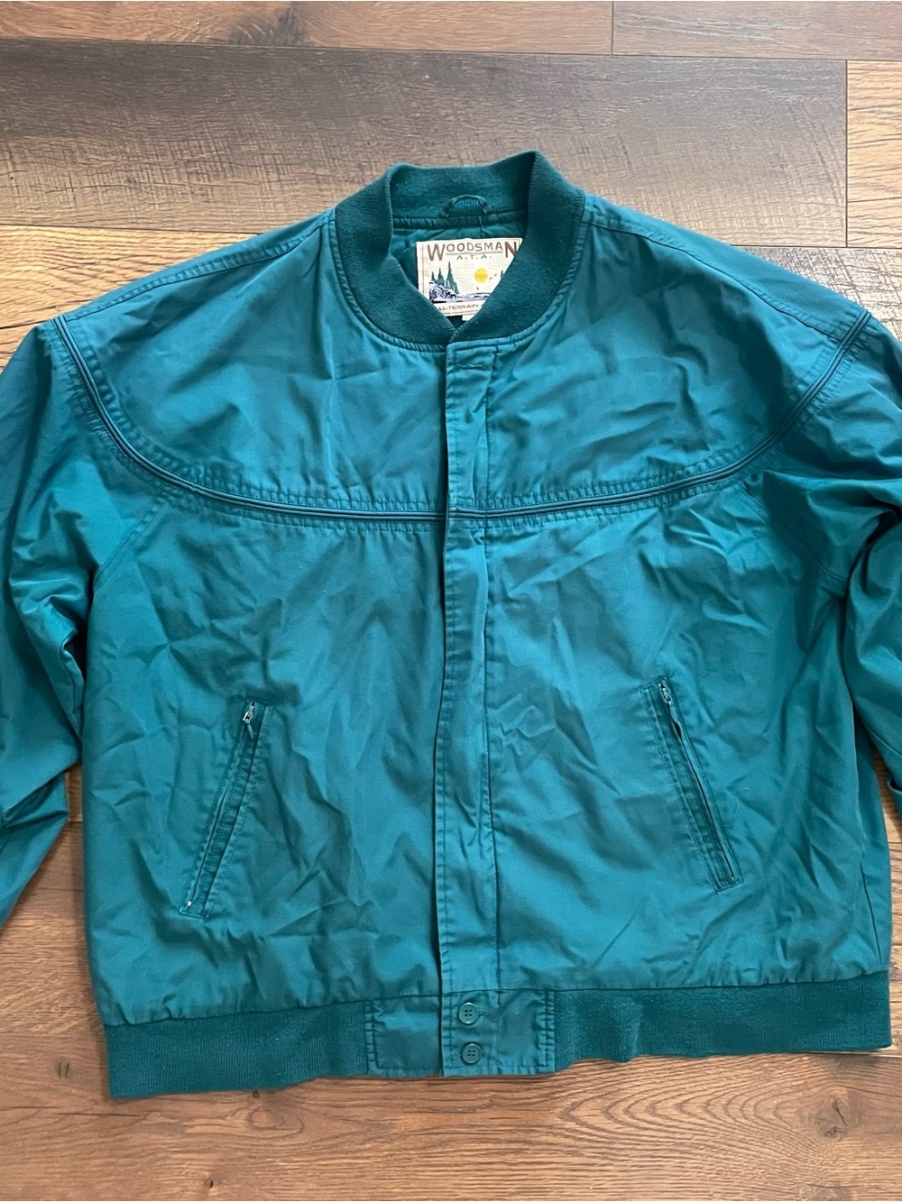 Woodsman Vintage Men's Bomber Jacket Size XL